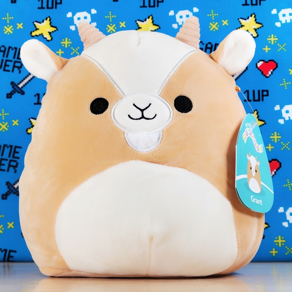Squishmallow Grant the Goat 8" UltraSoft Stuffed Animal Toy Plush NWT